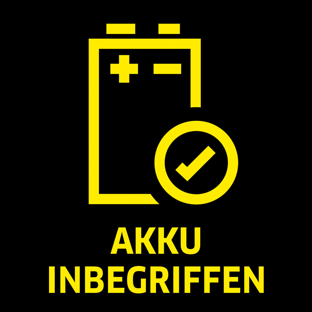 Produktabbildung: Kärcher - WD 3 Battery Set inkl. Akku und Ladegerät